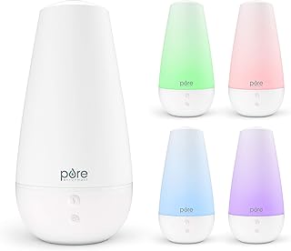 Pure Enrichment PureSpa XL - 2L Ultrasonic Cool Mist Humidifier + Essential Oil Diffuser, Powerful Mist Coverage Up to 350...