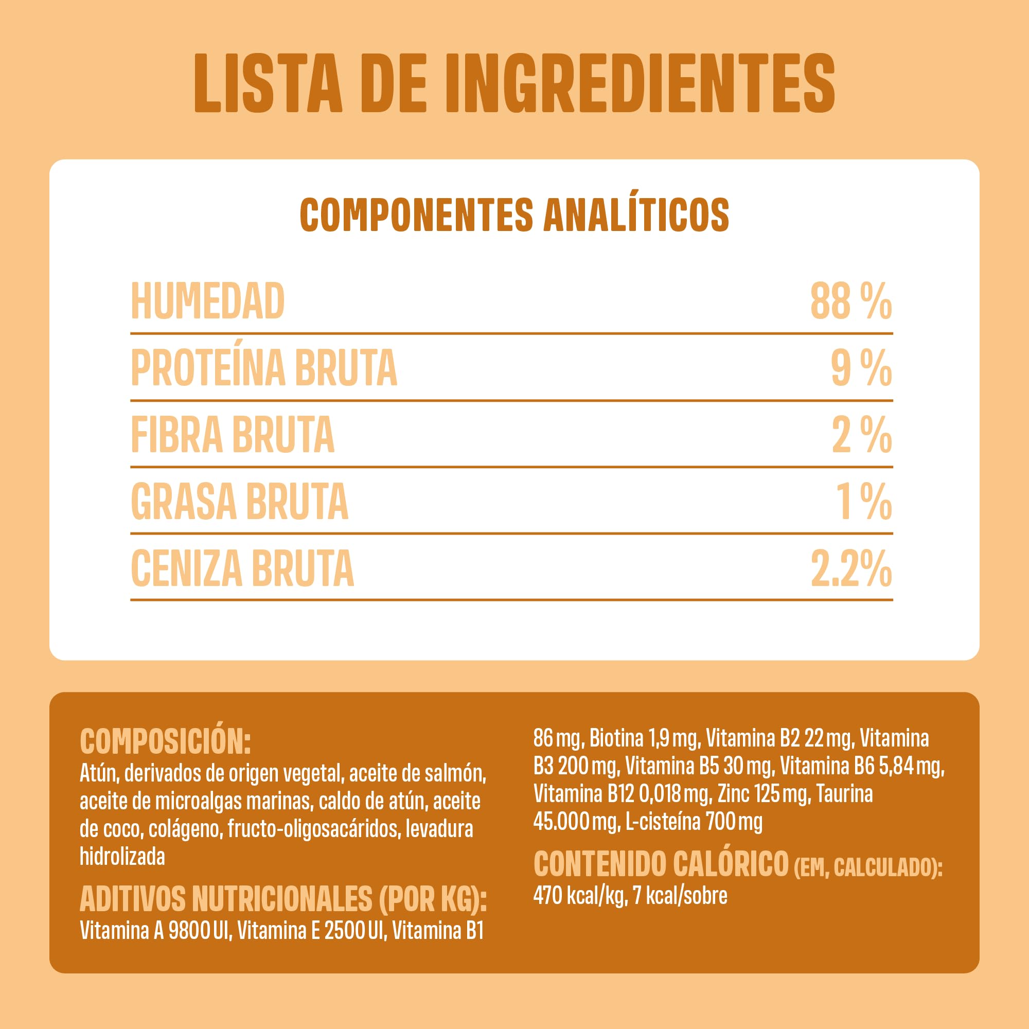 ivvi Piel & Pelaje Esencia para Gatos – Crema Funcional con Aceite de Salmón, Aceite de Algas, Zinc y Colágeno – Ayuda a la Piel y el Pelaje – 30x15g – con Atún Real