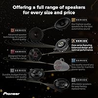 Vista 7 de PIONEER A-Series Plus TS-A1681F - Altavoces de 4 vías de 6.5 pulgadas (par) - 350 W máximo, sonido equilibrado + agudos suaves, graves mejorados
