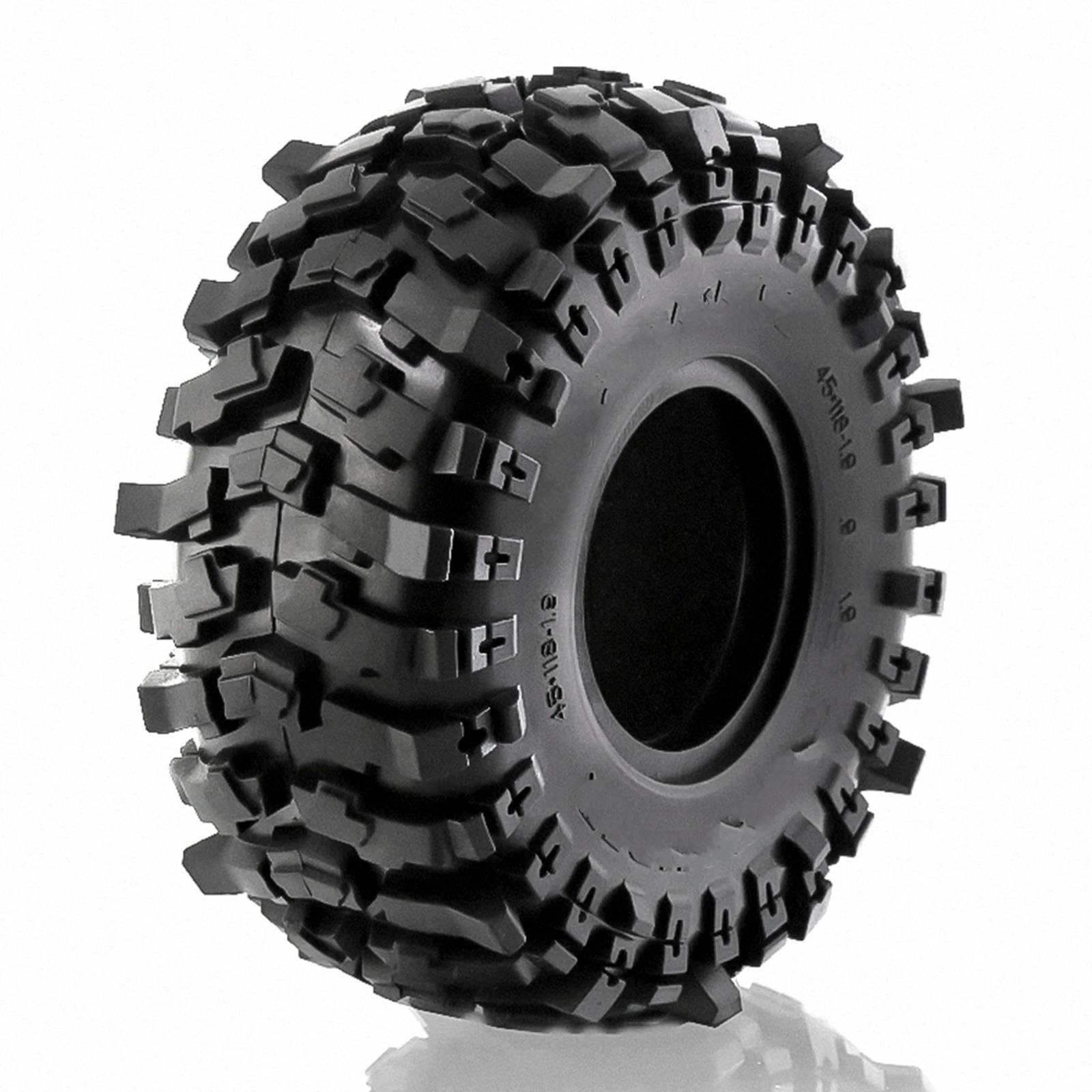 RC Ruote Gomma Compatibile Con Trax4 Per Axial Scx10 Per Wraith Scx10 Per Yikong Per Rgt Per Wrangler 1/10 RC Crawler Pneumatici Per Auto In Gomma Da 1,9 Pollici