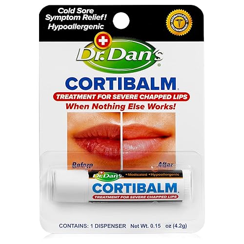 Dr. Dans CortiBalm - Bálsamo labial de 0.14 onzas por Dr. Dans, 1 paquete