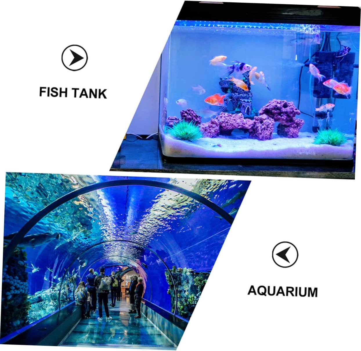balacoo 3pcs Aquarium Bottom Mat Thickened Non- Pad for Fish Tank Cushioning to Prevent Skidding and Protect for -Term Use Under Aquariums