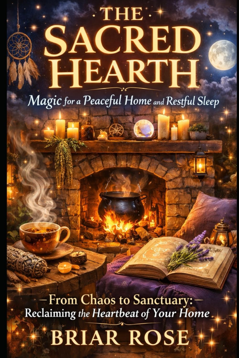 The Sacred Hearth: Magic for a Peaceful Home and Restful Sleep: From Chaos to Sanctuary: Reclaiming the Heartbeat of Your Home (The Elemental Witchcraft Series)