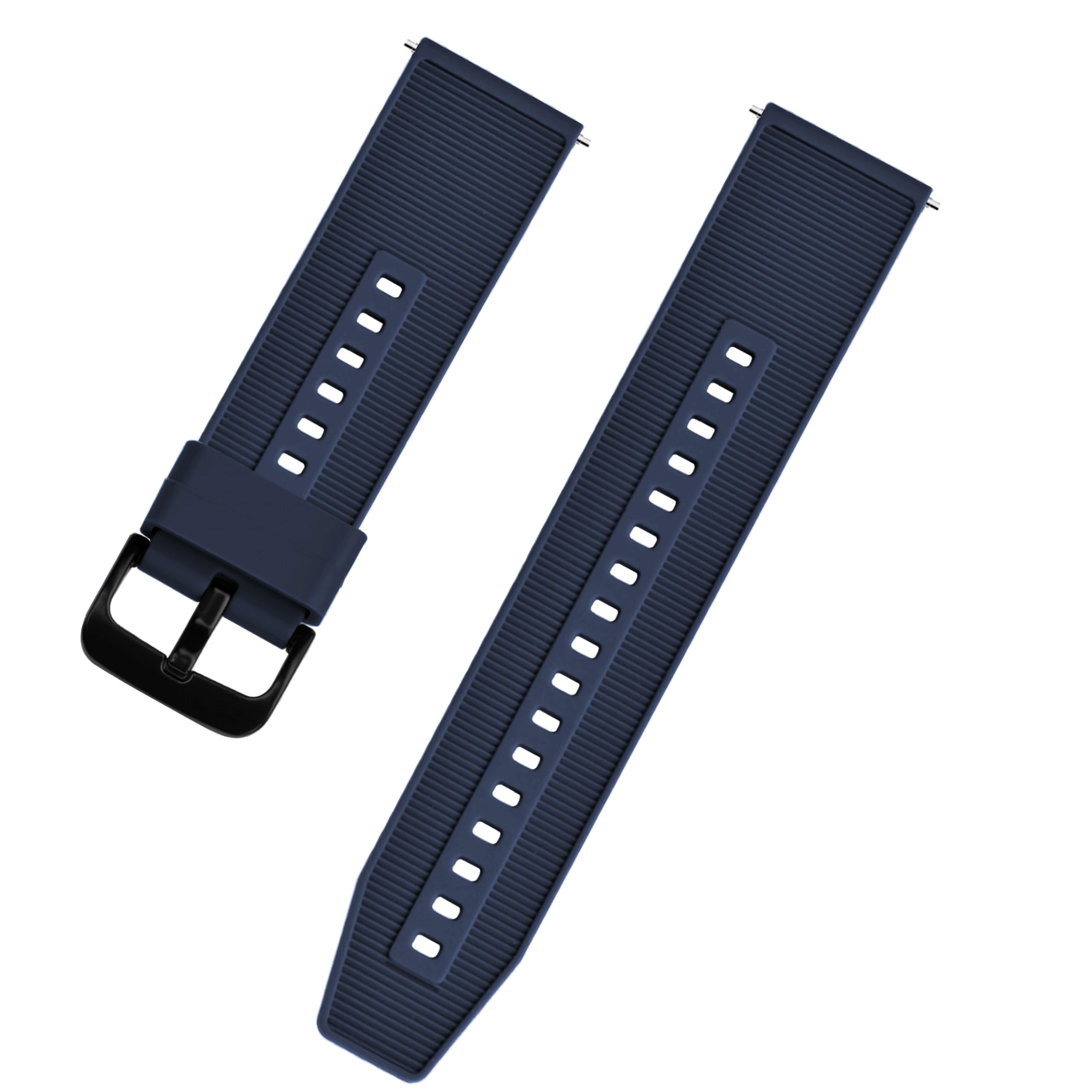 TIMEWEAR 22mm Silicone Replacement Watch Strap with Stainless Steel Buckle, Compatible with Boat, Noise Colorfit, Fireboltt, Samsung, Amazefit & watches with Lug Width 22mm Pack of 3 (B0DCTRMBCG) Amazon Price History, Amazon Price Tracker