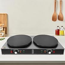 Commercial Crepe Maker Machine,16 Inch Electric Crepe Maker