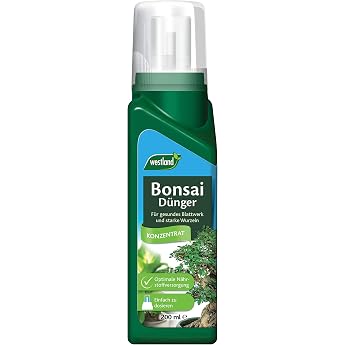 Westland Bonsai Fertiliser 200 ml Plant Fertiliser for Healthy Growth and Strong Roots Liquid Fertiliser with Practical Dosing Aid