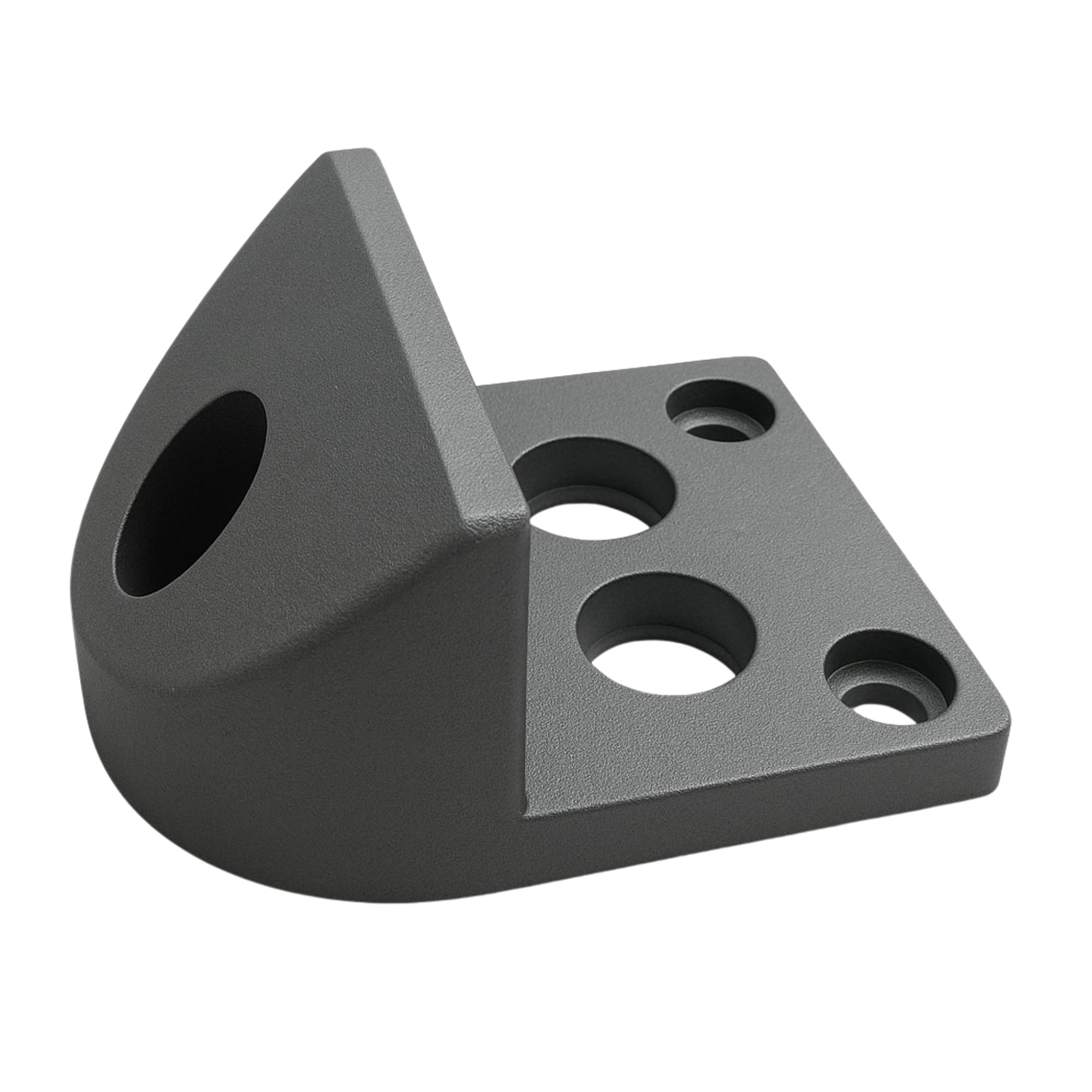 Door Stop Floor 150 x 130 mm for Rolling Gates Swing Gates and Heavy Doors Door Buffer Floor Stop Galvanised Steel and Rubber