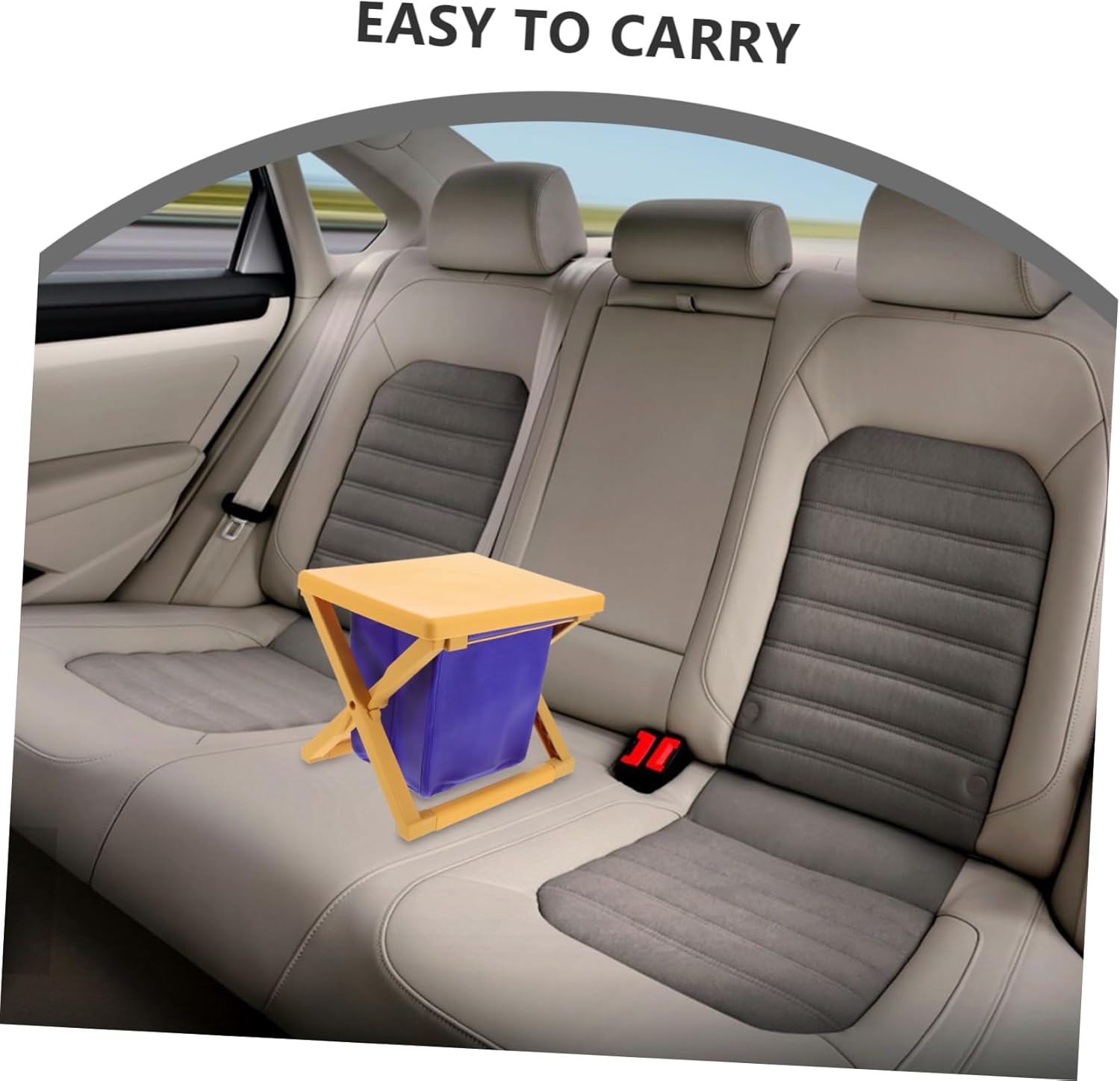 Foldable Travel Potty 20l Bucket Lid Portable Toddler Potty Car Camping Toilet Sturdy Pp Tpe Material