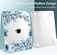 Vista 250 de TWOLSKOO for M4 MacBook Air 13.6 inch Case 2025-2022 Release M4 A3240 M3 A3113 M2 A2681, Plastic Hard Shell & Screen Protector & Keyboard Cover &