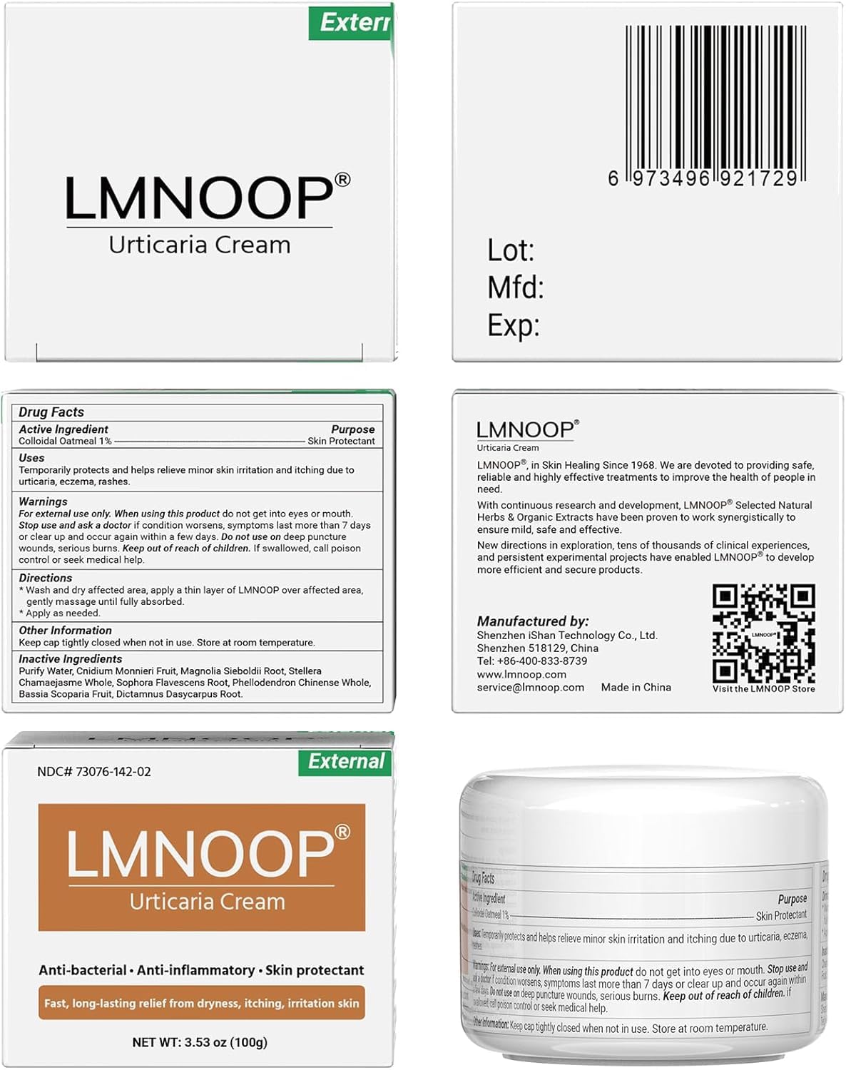 Urticaria Creme zur Linderung von Nesselsucht - Schnell wirkende Juckreizbehandlung bei Hautausschlägen, Rötungen, Pickeln & Ödemen | Fortschrittliche Formel