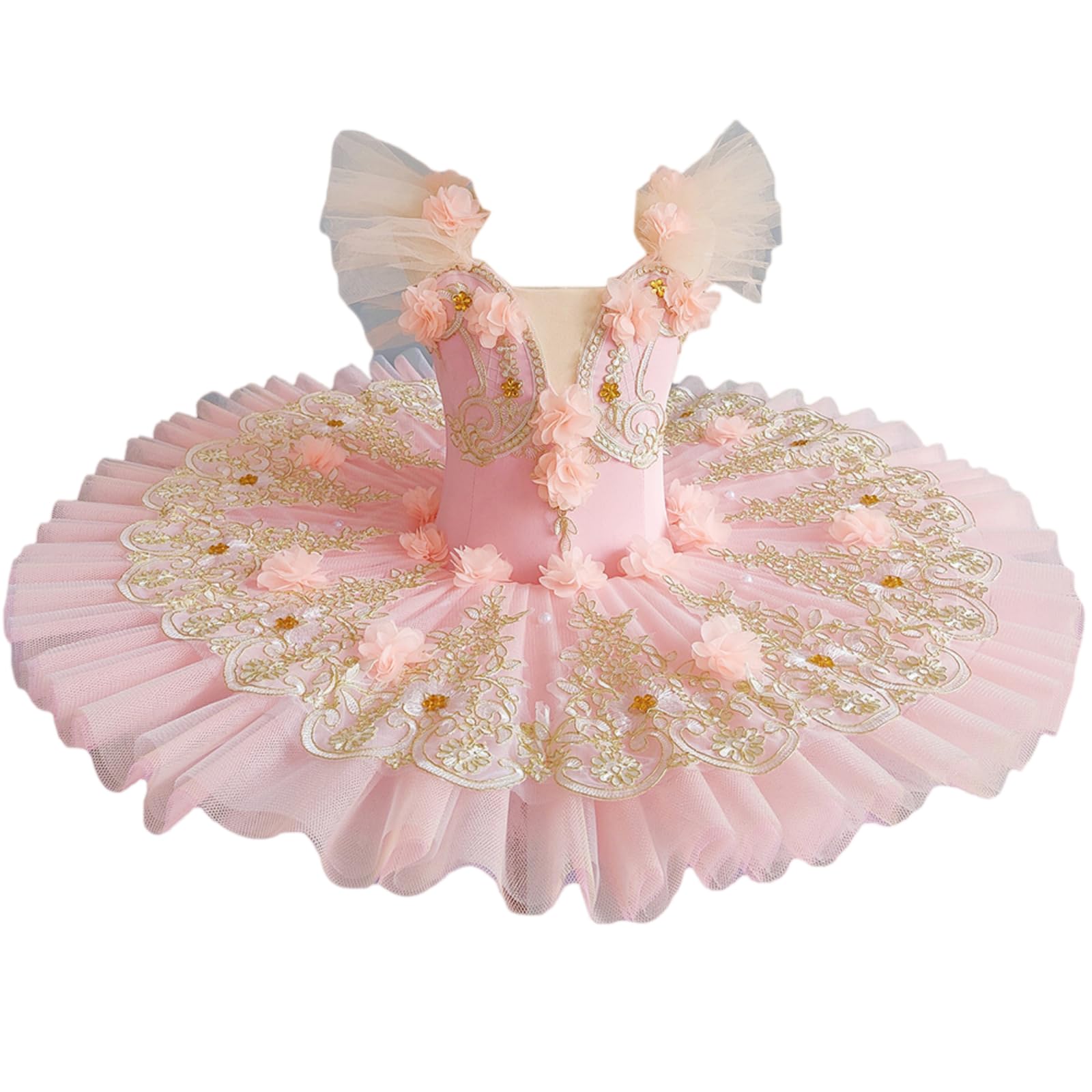Mädchen Ballett Tutu Kleid, Kinder Prinzessin Party Tanzrock Mit Gestapeltem Tüll Professionelle Kostüme Für Frauen Kinder Und Mädchen Für Geburtstag Und Aufführung