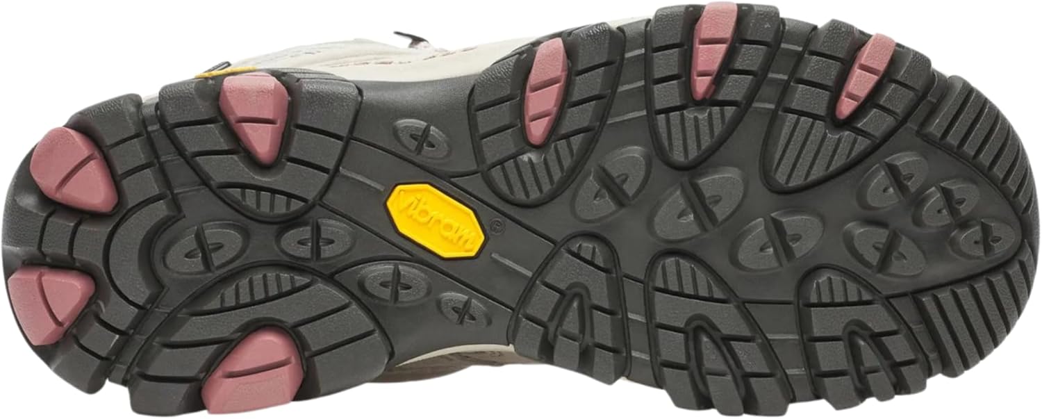 Merrell Women's Moab 3 Mid Waterproof Hiking Shoe, Aluminum, 5.5