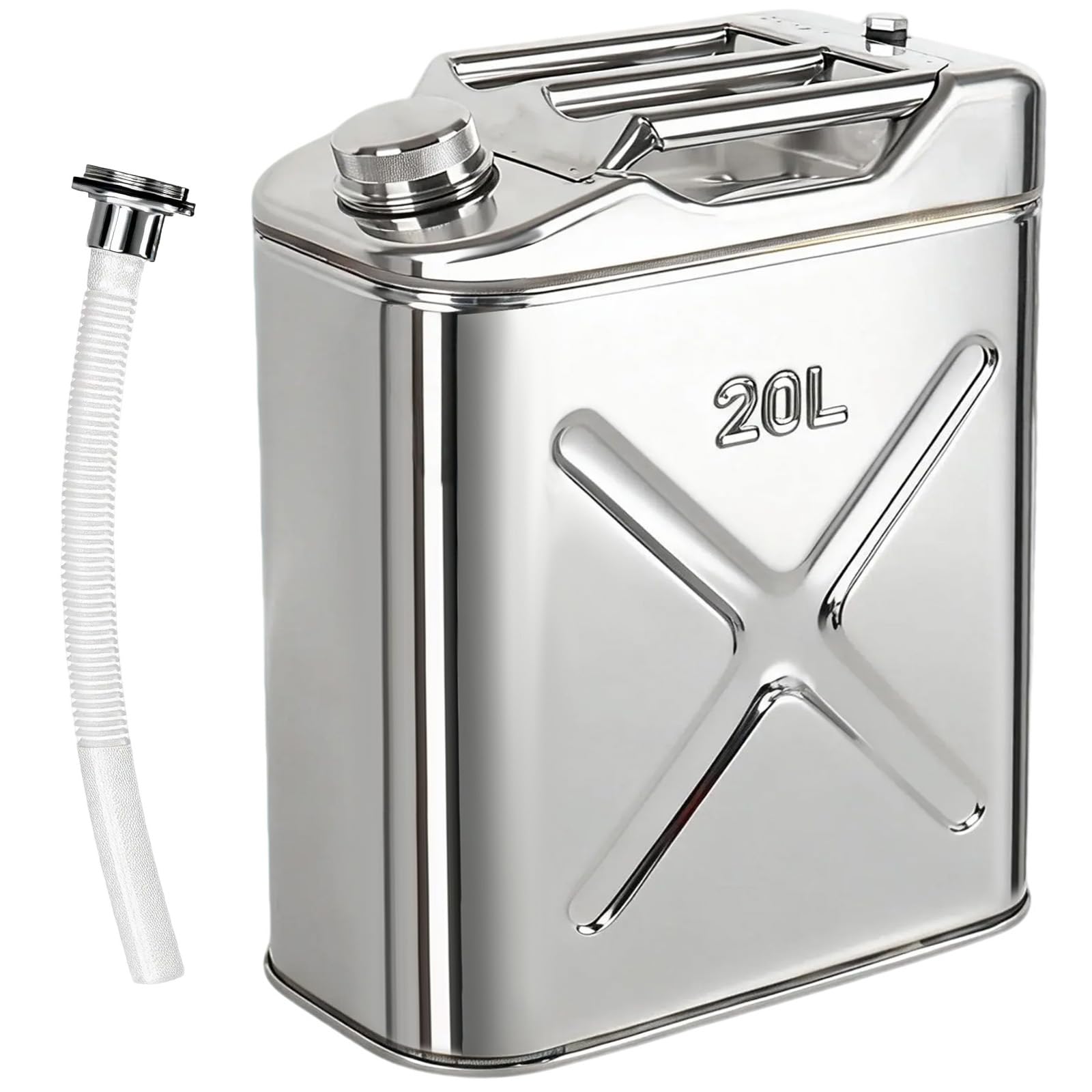Photo 1 of HZCGJMY 5 Gallon Stainless Steel Cooking Oil Storage Can