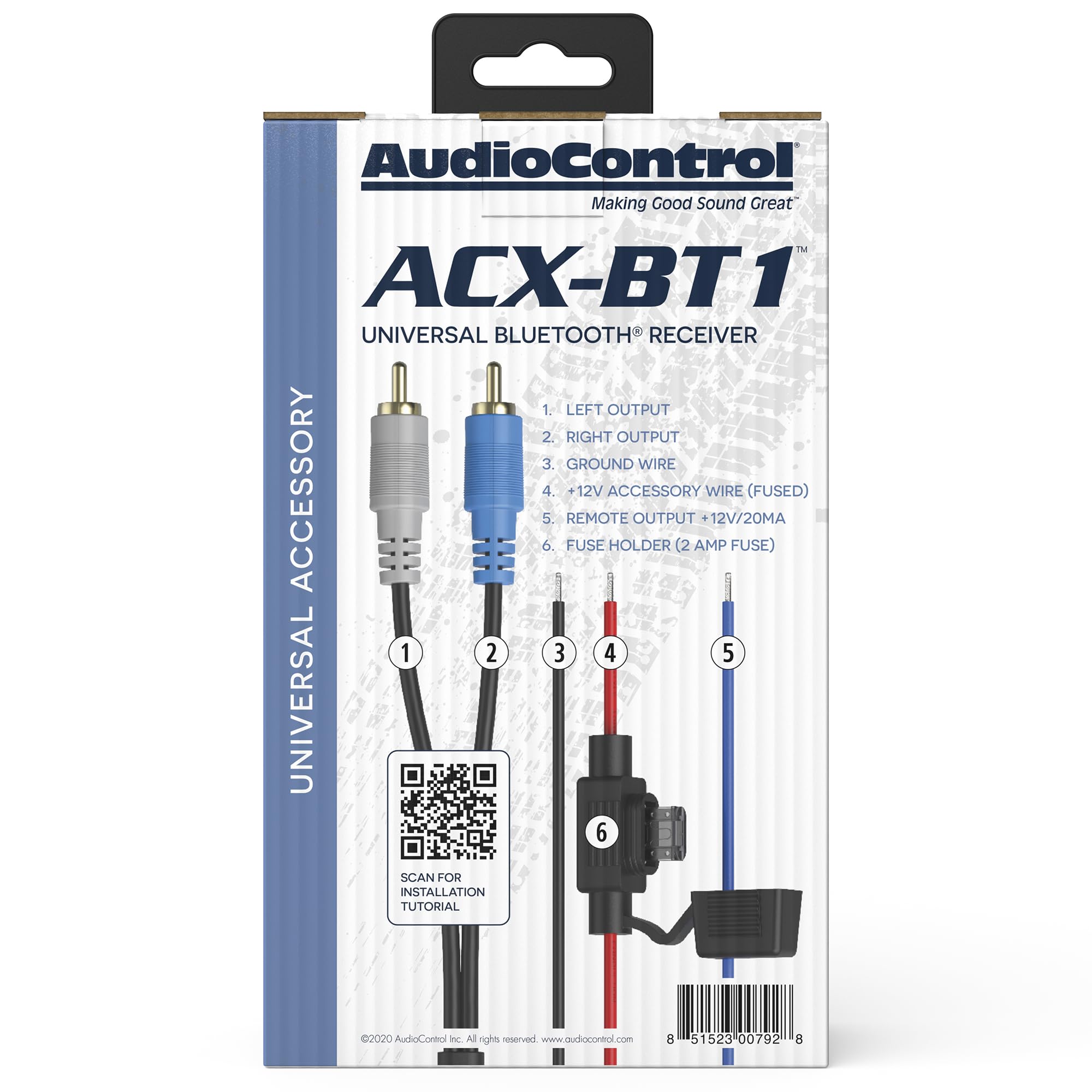 Amazon.com: AudioControl ACX-BT1 All-Weather IPX5 Marine