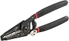 Hyper Tough 6-Inch WIRE STRIPPER 10-22 AWG PLIERS | CUTTERS & STRIPPER | BUILT-IN LOCK | SPRING-LOADED WITH SAFETY LOCK