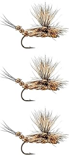 Dry Flies by Colorado Fly Supply - Brown Drake Extended Body - Brown Drake Dry Fly - 3 Pack of Trout Flies - Gray Drakes Green Drakes Brown Drakes - Fishing Lures for Fishermen - Hook Size 12 - Buy now