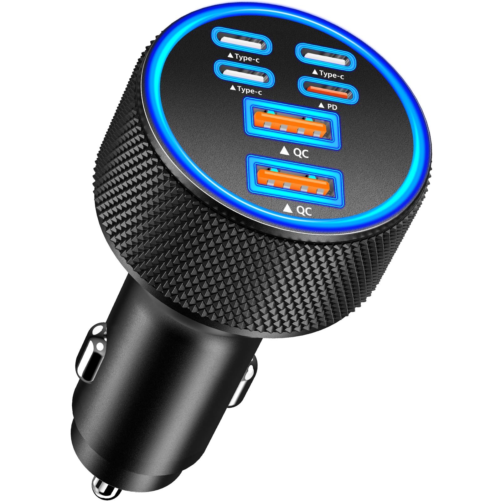 USB C Car Charger, Rombica 120W Multiport Car Phone Charger Fast Charging