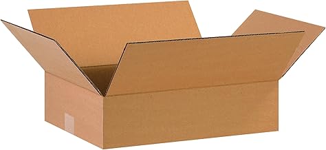 TAPE LOGIC 16 x 12 x 4 Corrugated Cardboard Boxes, Flat 16"L x 12"W x 4"H, Pack of 25 | Shipping, Packaging, Moving, Storage Box for Home or Business, Strong Wholesale Bulk Boxes