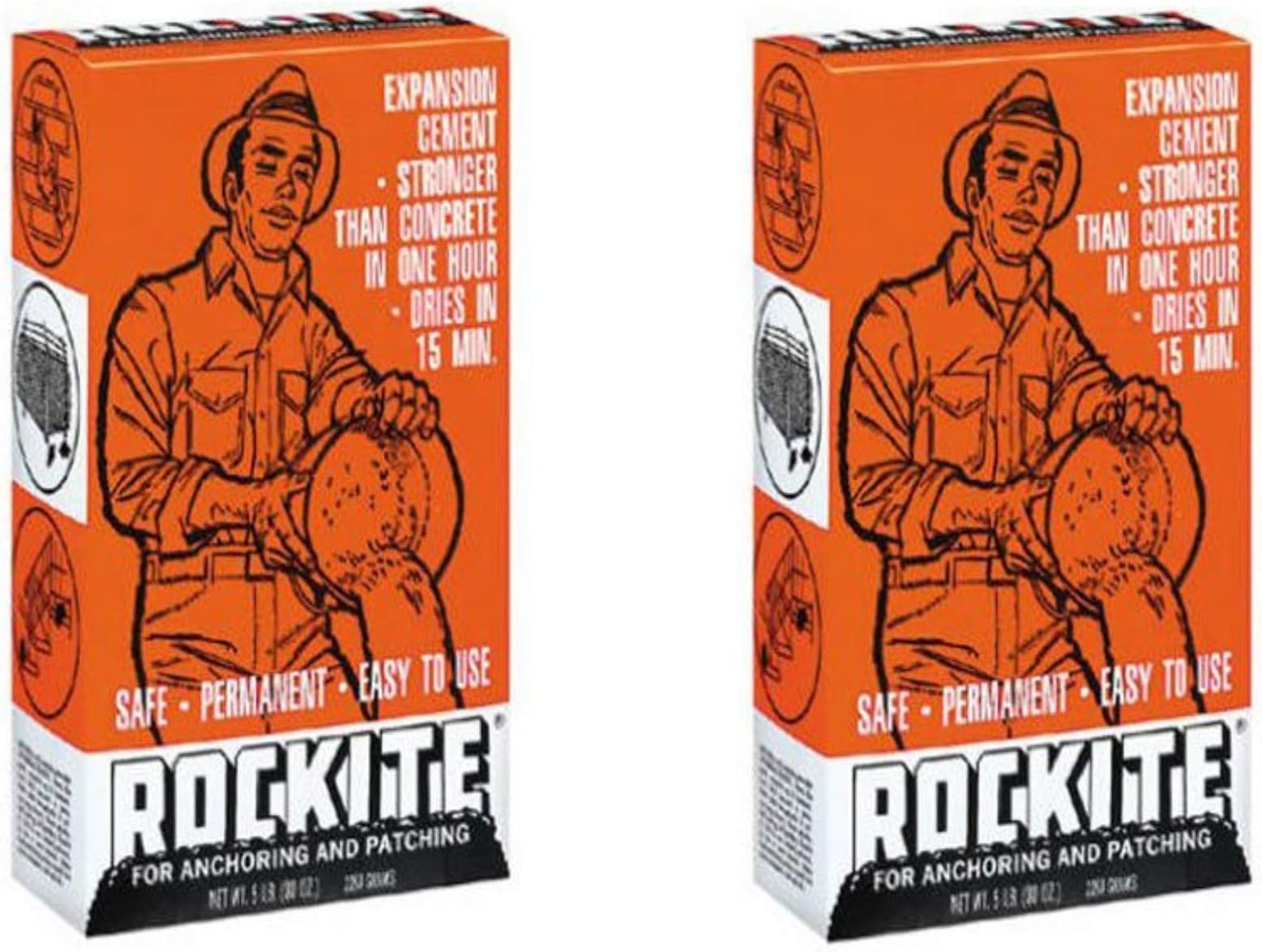 10006 Rockite Cement 15 Min 5 Lb - 2 Pack_AB