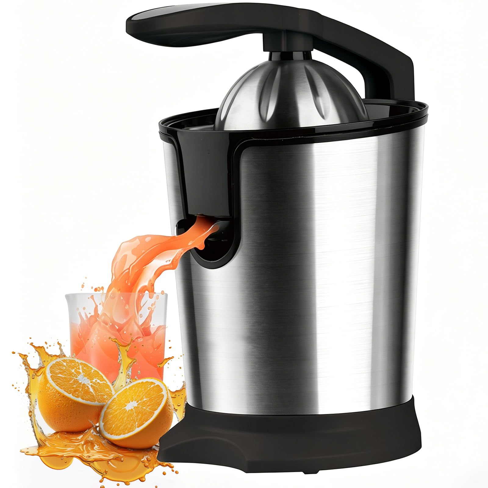 Extracteur de jus d'orange électrique pour des matins énergiques en famille