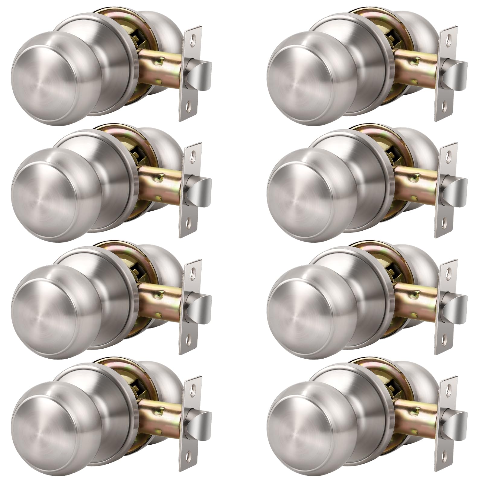 Matte Black Door Knobs - Stylish Passage Handles -23