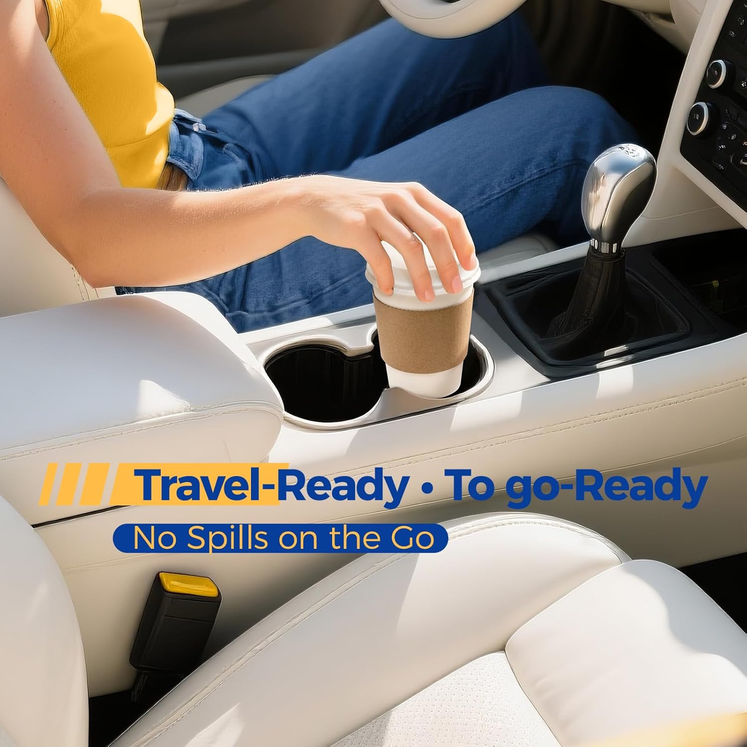 Fit Meal Prep 100 Pack 12 oz Disposable Coffee Cups with Lids, Sleeves, Leak-Proof To Go Coffee Cups with Lids, Durable Hot Paper Cups for Hot Cocoa and Coffee Bar Supplies - Image 3