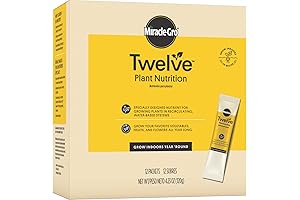 Miracle-Gro Twelve: Plant Nutrition for Abundant Indoor Gardening
