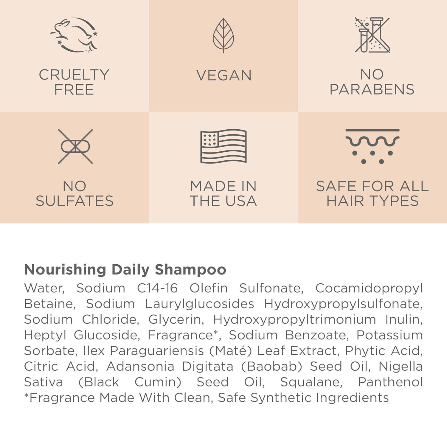 Cote Beauty’s Nourishing Daily Shampoo for Dry Hair, Deep Cleansing & Hydrating Formula, Prevents Breakage, Cruelty-Free Hair Shampoo for Women, Enriched with Yerba Maté & Baobab Extract, 10 FL Oz - Image 6