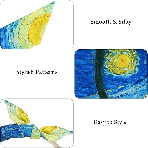 Miniatura 2 de Geekria Silk Famous Paintings - Funda para diadema compatible con Sony WH-1000XM6, INZONE H7, H9, Beats Studio 3, Studio Pro, Razer Kraken V4, V4X,