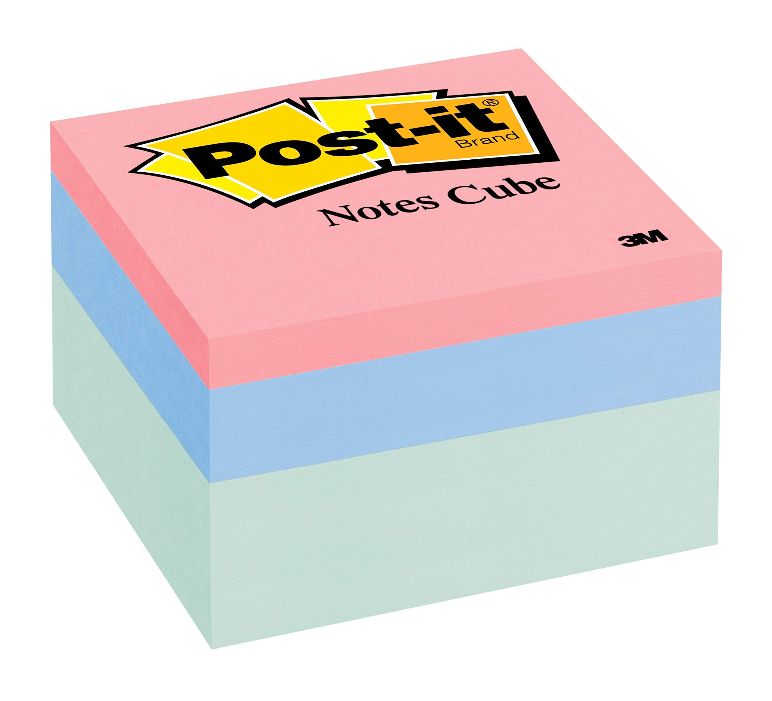 Post-it Notes, 3x3 in, 1 Cube, America's #1 Favorite Sticky Notes, Seafoam Wave, Clean Removal, Recyclable (2056-PP)