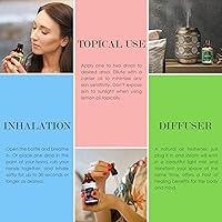 Vista 5 de SALKING - Aceite esencial de flor de cerezo, 4 onzas líquidas, aceites esenciales de aromaterapia puros y naturales, aceites esenciales