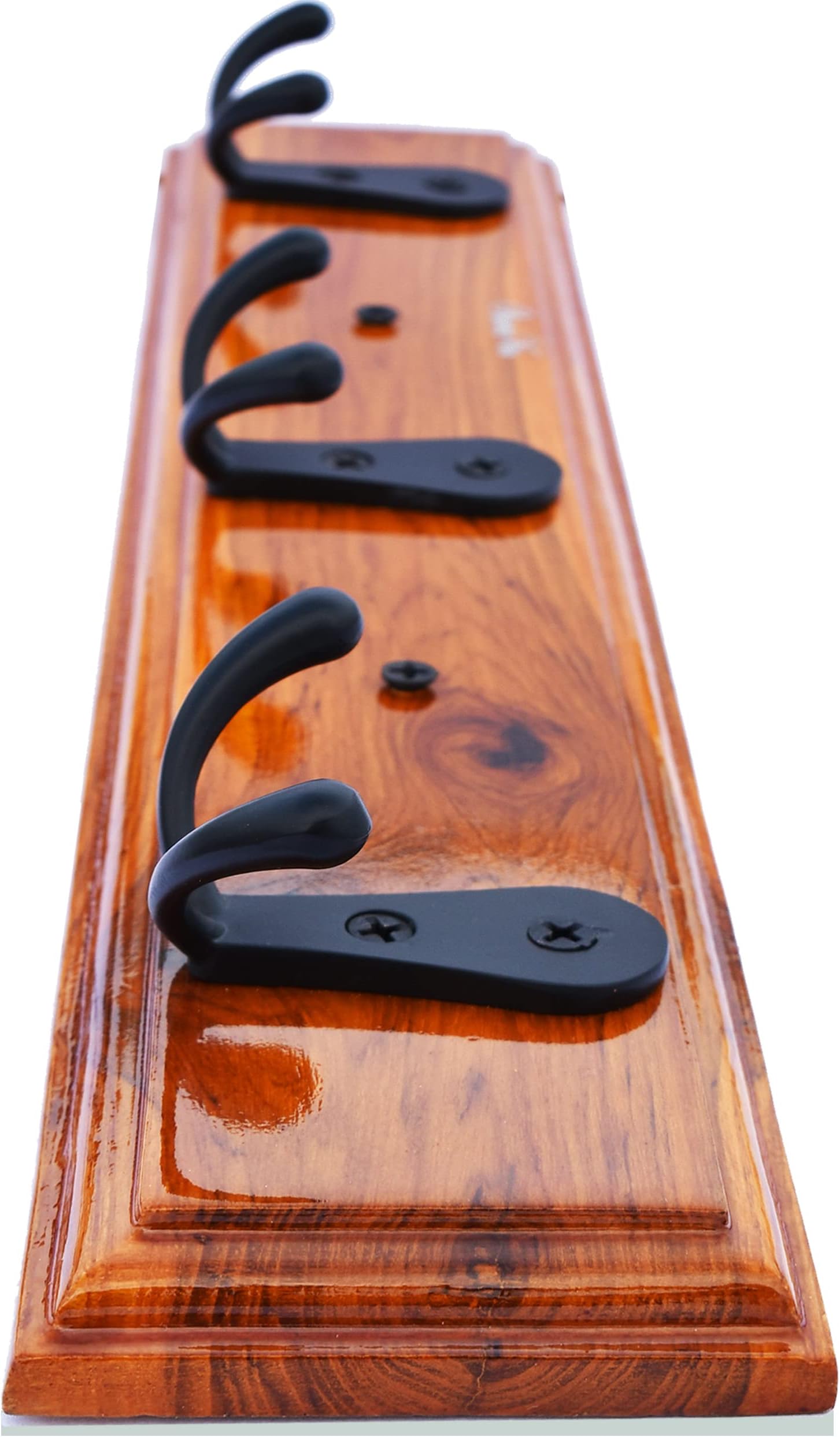 AelishqViila Decorative Wooden Wall Hanger for Room Bathroom, Natural ...