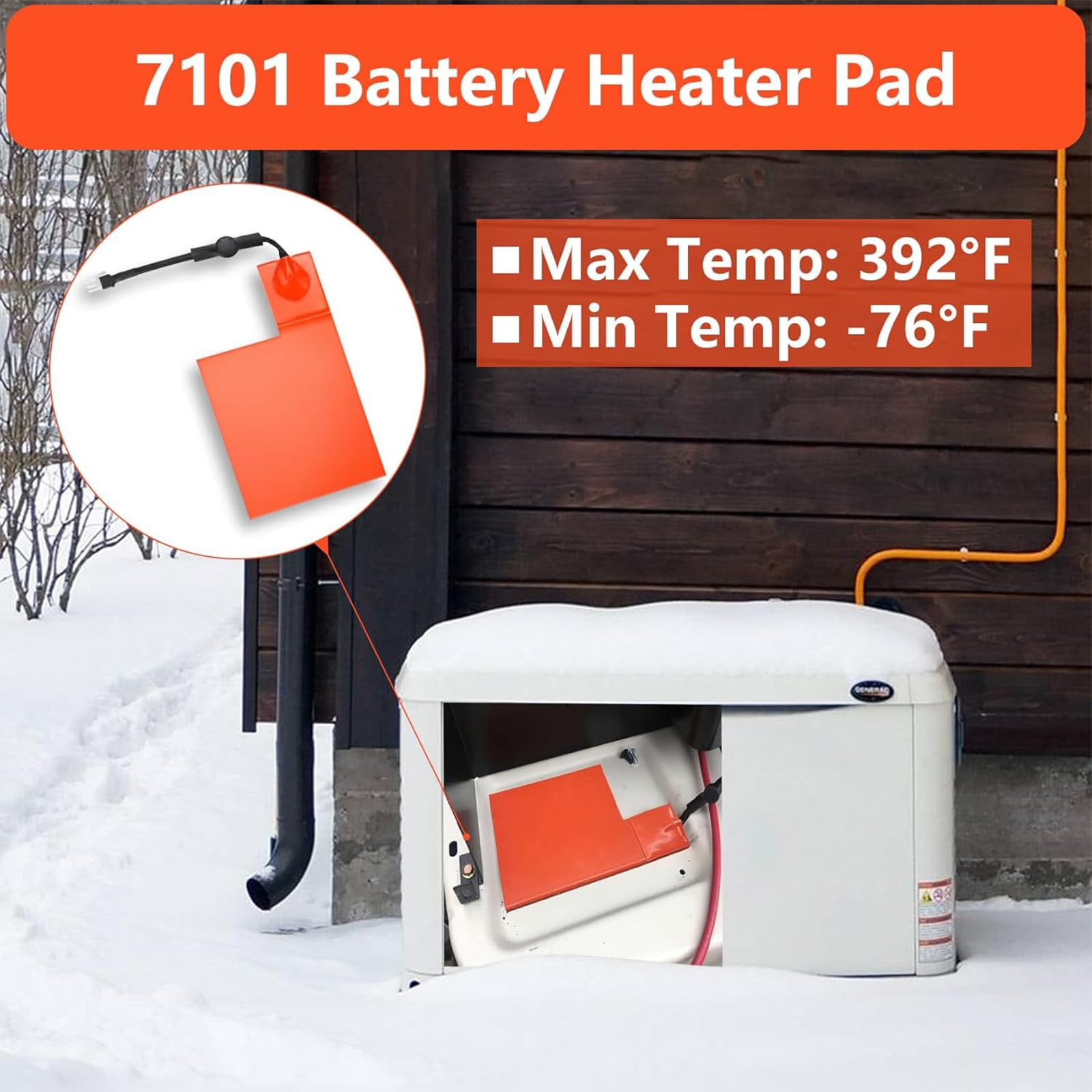 Générateur de refroidissement par air pour temps froid, kit avec batterie et chauffages à huile, convient pour l'intérieur et l'extérieur, générateur portable d'hiver de 9 kW à 22 kW