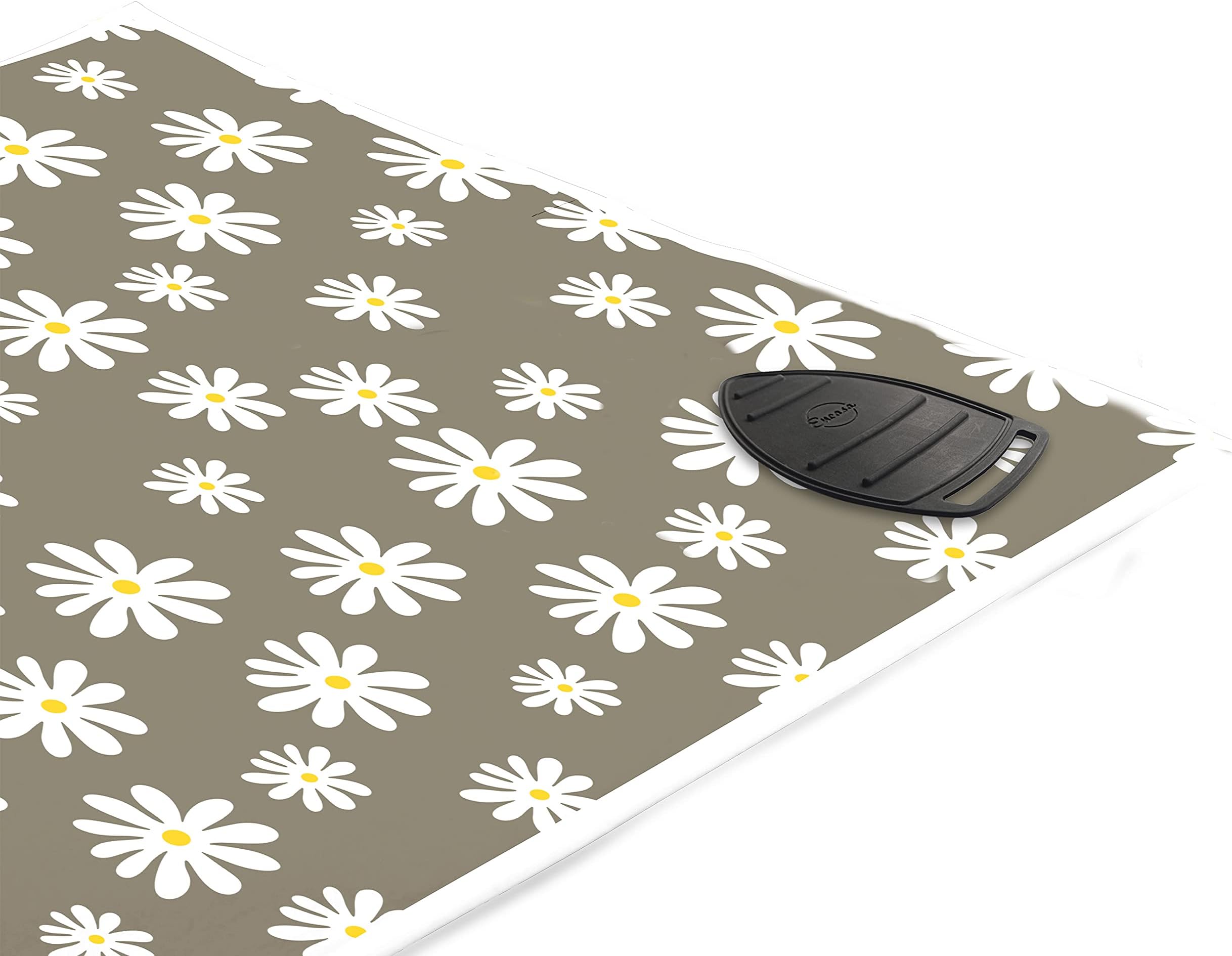 Ironing Mat with Silicone Pad Heat Resistant Ironing Blanket, Thick Portable