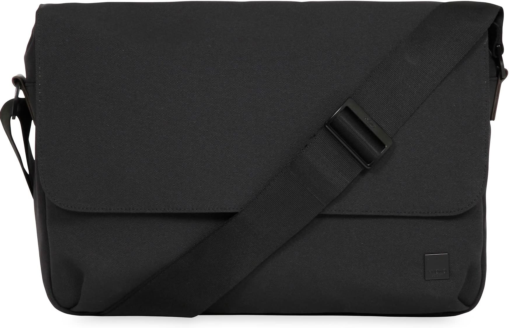 KNOMO Osaka Laptop Messenger Bag Crossbody Shoulder Bag for Work and Travel Black