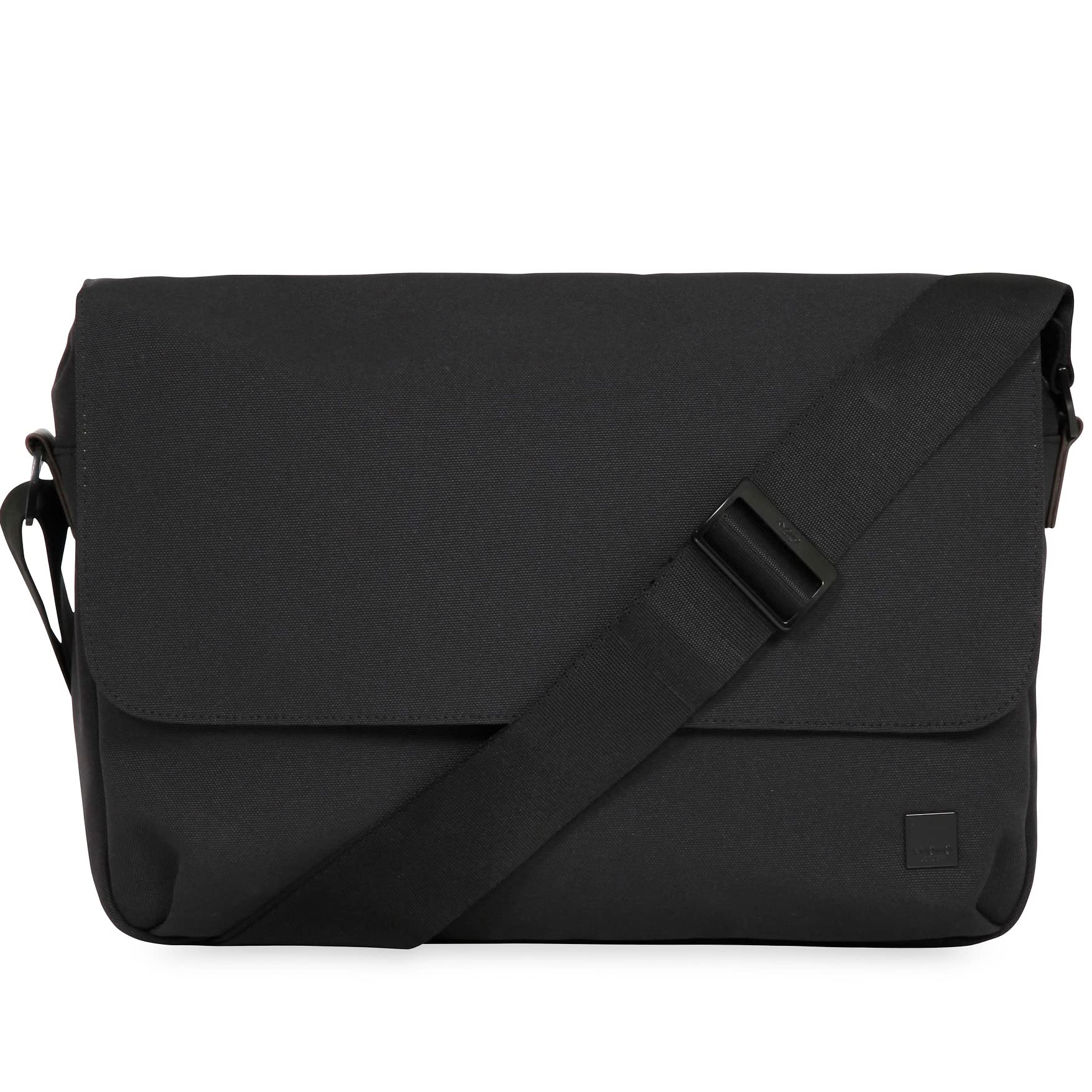 KNOMO Osaka Laptop Messenger Bag Crossbody Shoulder Bag for Work and Travel Black