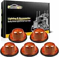 Amazon.com: Partsam 5X Roof Running Cab Marker Light Amber