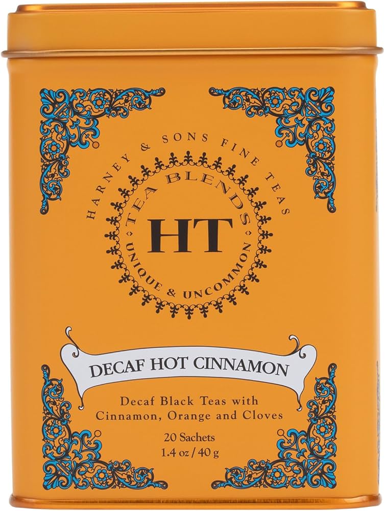 Amazon.com : Harney and Sons Decaf Hot Cinnamon , Decaf Flavored