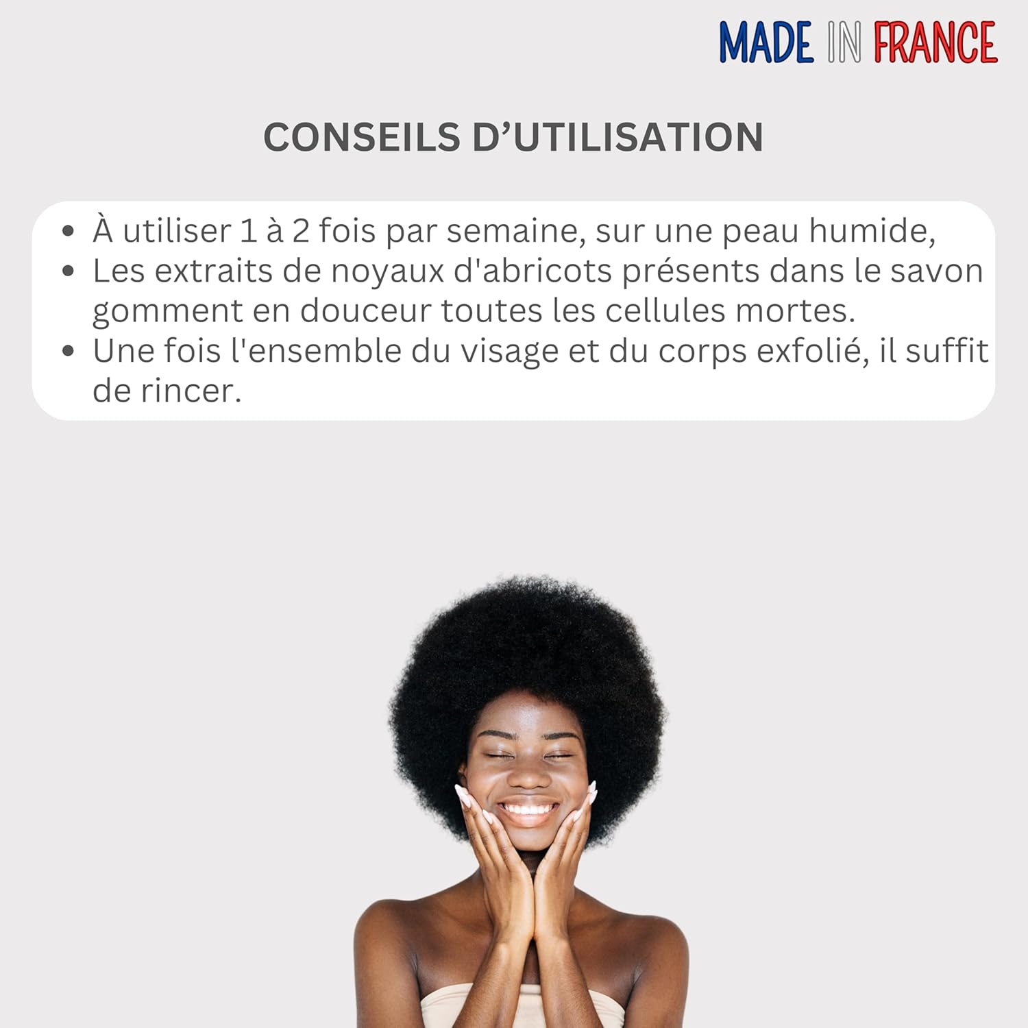 Savon exfoliant éclaircissant 100 g