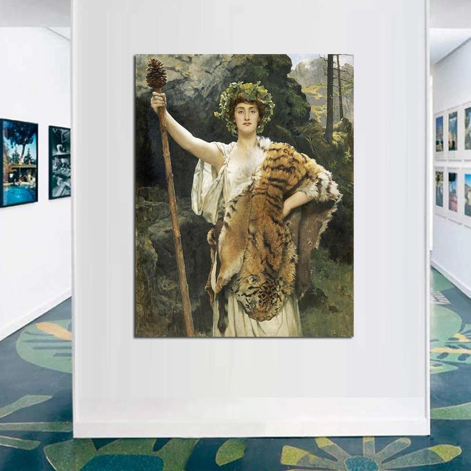 絵画 K.schottler キャサリーナスコットラー 額つき Amazon.co.jp: John Collierの有名な絵画。ウォールアートの写真