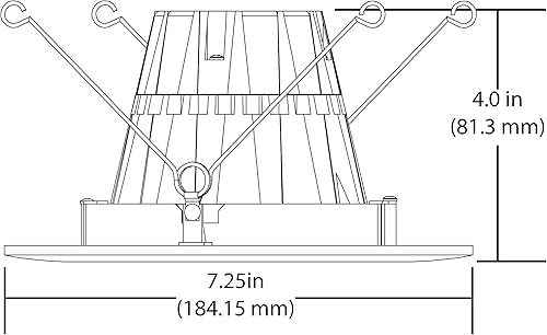 Miniatura 8 de NICOR Lighting DCG Series - Lámpara empotrable LED de 6 pulgadas, 2700 K (DCG621202KWH)