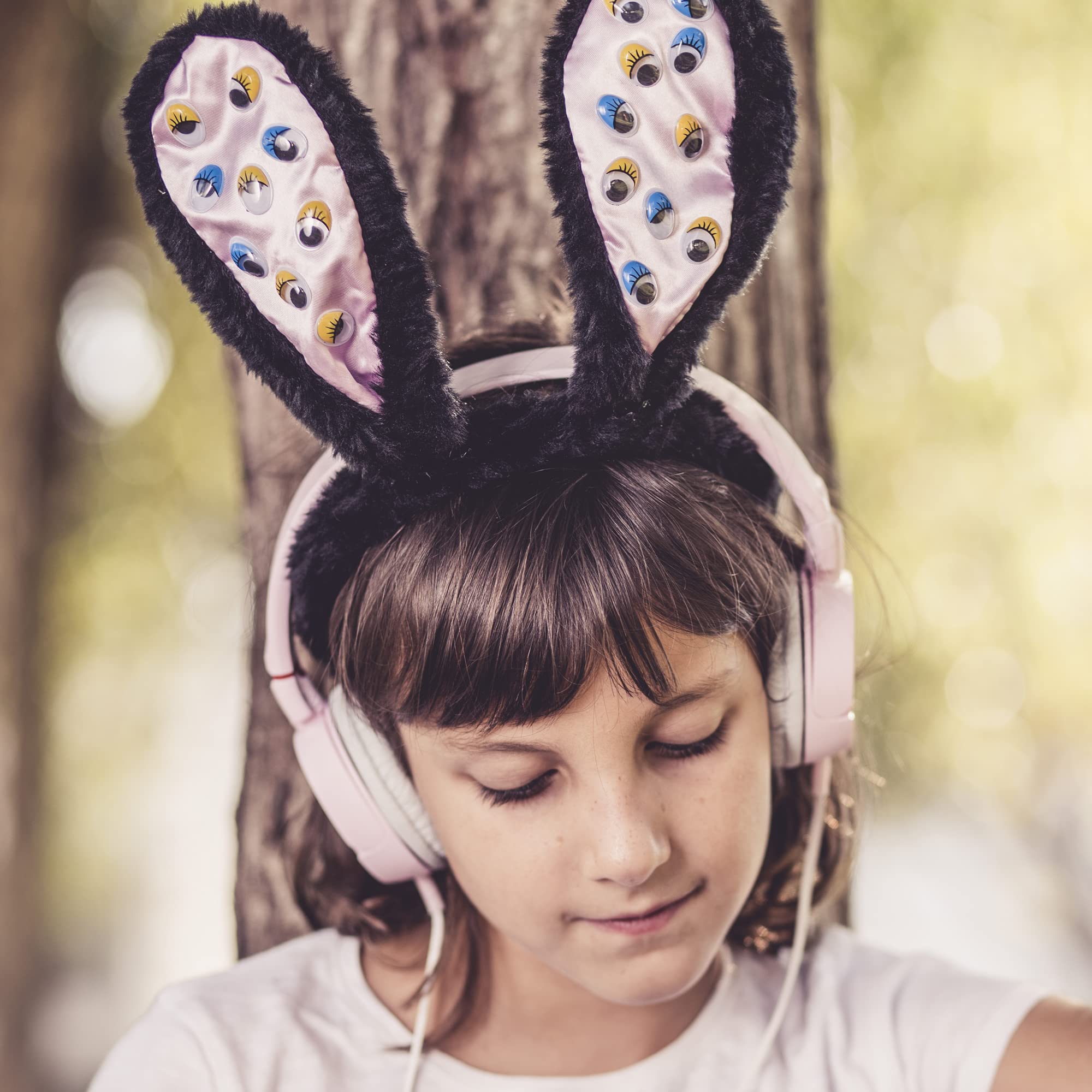 APLI- Mobile Eyes Oval Stickers Eyelashes