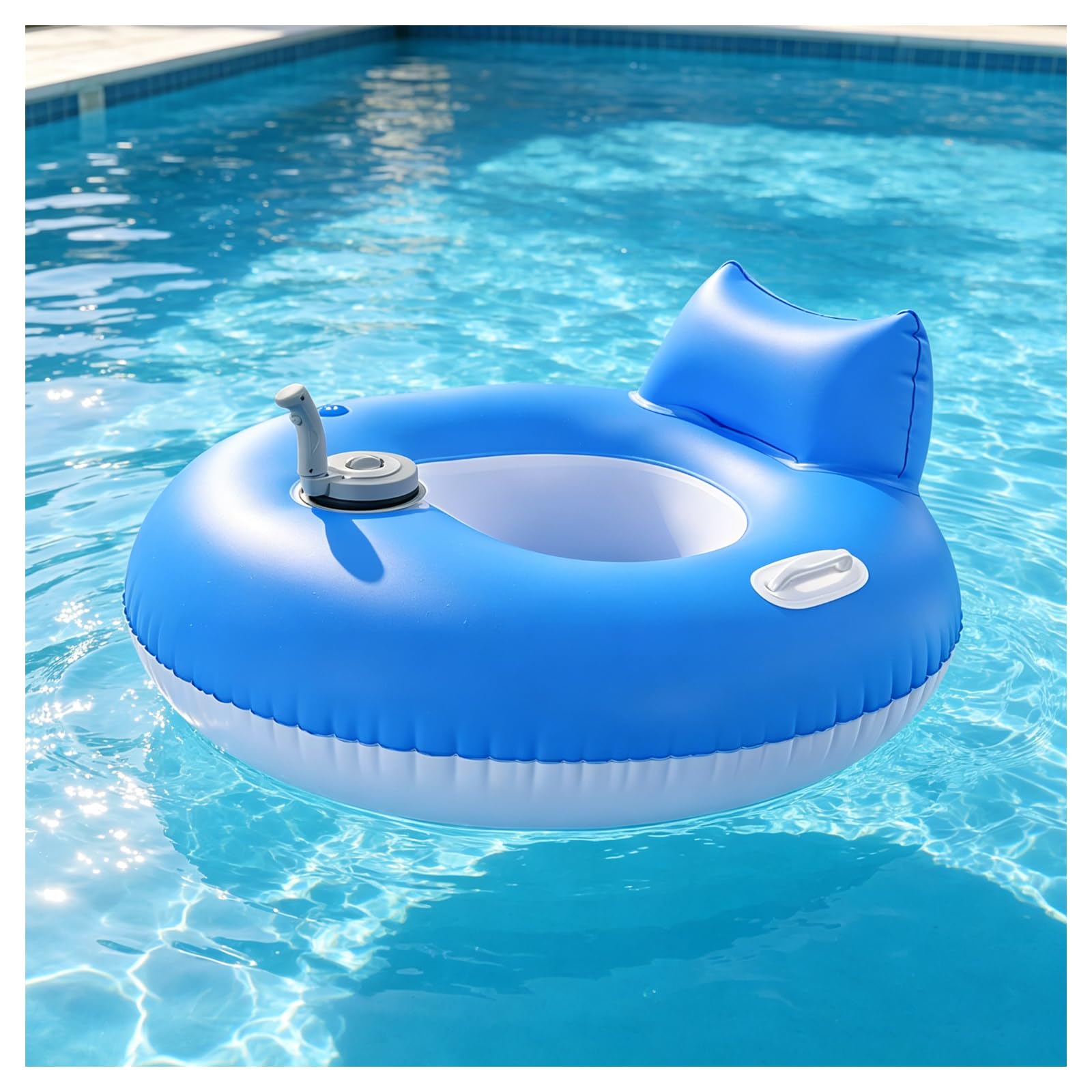 UPLTOE Motorised Pool Floats for Adults – with Single/Dual Motors Circle