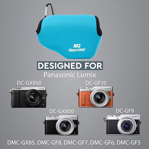 Vista 6 de MegaGear MG736 Panasonic Lumix DC-GX950, GX900, DC-GF10, DC-GX850, DC-GF9, DC-GX800, DMC-GX85, GX80 (0.472-1.260 in), DMC-GF8, DMC-GF7, DMC-GF6