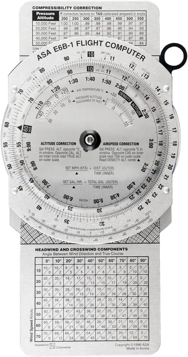 ASA Micro E6B Flight Computer
