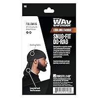 Vista 2 de WavEnforcer 106 Snug Fit Do-Rag, Black