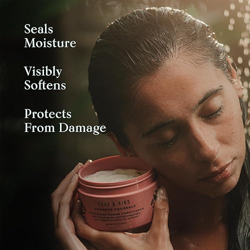 Miniatura 7 de SHAZ & KIKS Champú de cúrcuma ultra hidratante incluido con acondicionador nutritivo Naram, 7.7 onzas