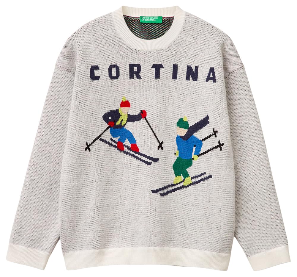 United Colors of Benetton Unisex Kinder Maglia G/C M/L 1hgjq10a4 Pullover