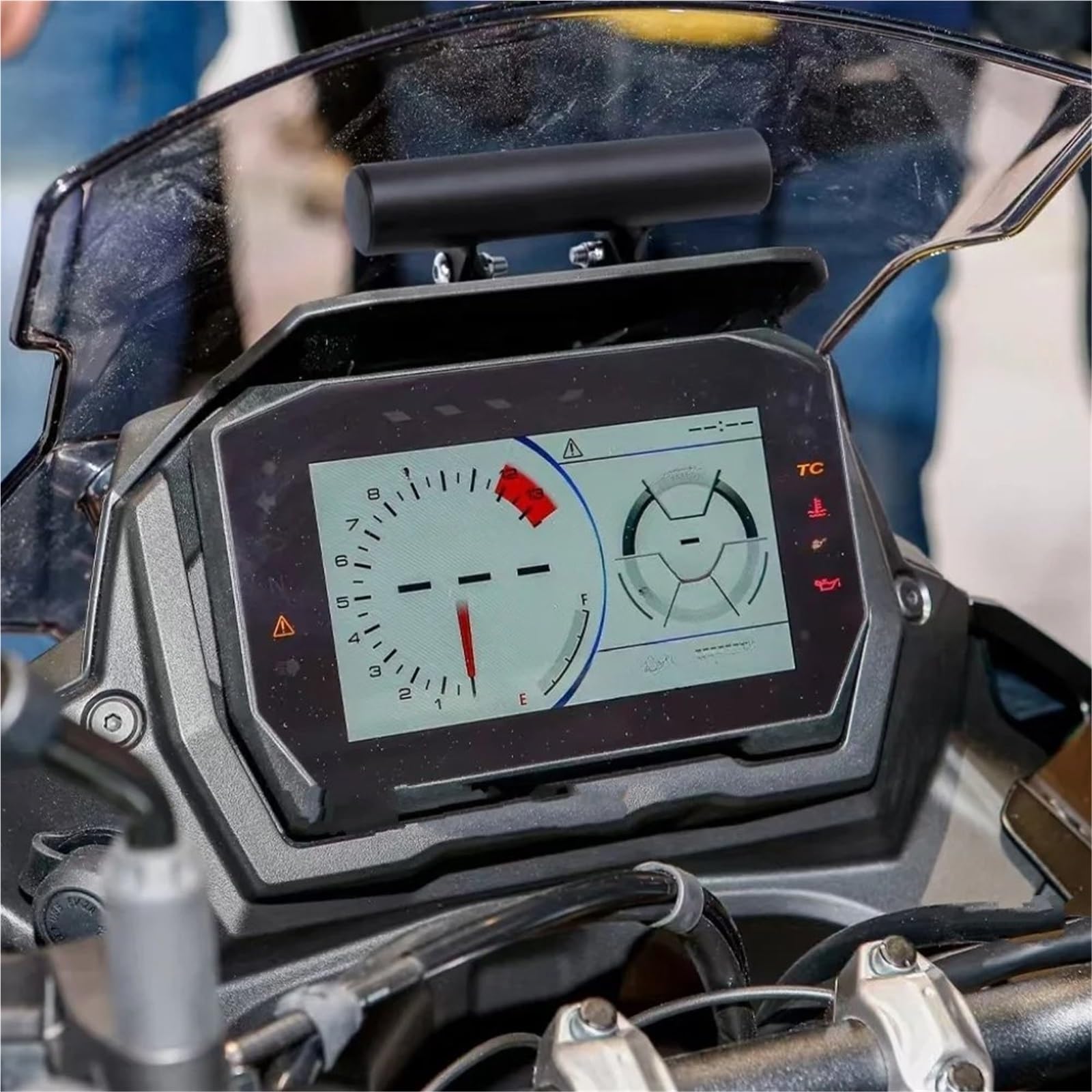 Support de Navigation GPS pour Suzuki pour GSX-S1000 GX 2024 Support De Navigation Noir pour Moto Pièces De Modification Support de Plaque de Navigation GPS