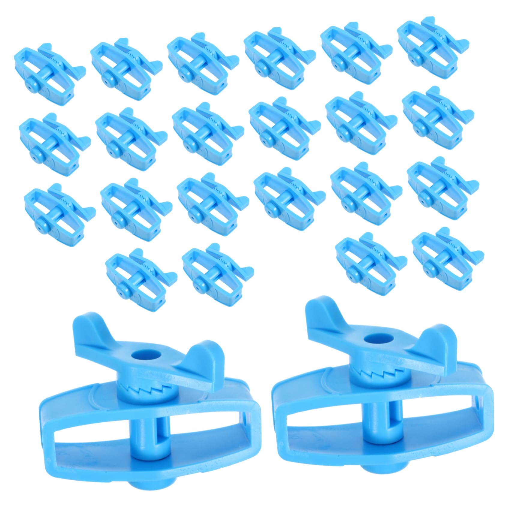 Tenditori Prestazione in Plastica Filo Elettrica per Recinzione All'usura Blu 24 Pezzi Resistenza Alta Accessori per Recinzione Elettrica Agricola